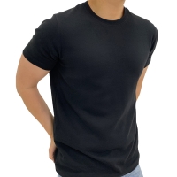 남자 머슬핏 여름 반팔 짐웨어 어깨넓어보이는 몸좋아보이는 데일리 반팔티 모달 에슐레져룩